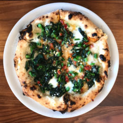 Thai Rapini Pizza